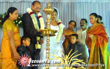 Marriage Photos of Manjesh Priya